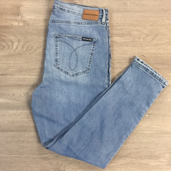 Calvin Klein Jeans Tapered Light Blue 14 - Picture 1 of 7